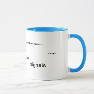 Caneca de café dos sinais