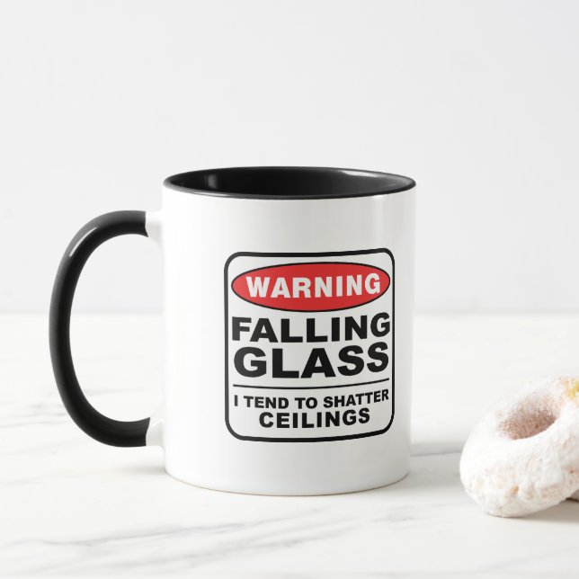 Caneca de café dos tetos do fragmento (Com Donut)