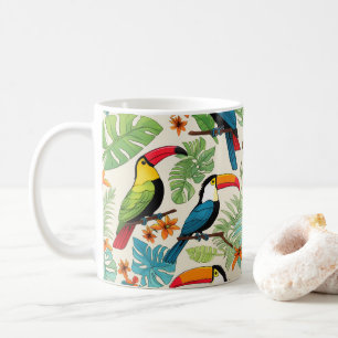 Caneca De Café Dossel do Tucano Tropical