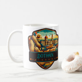 Caneca De Café Dothan, Alabama | Antigo