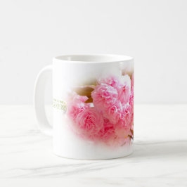 Caneca De Café Double Cherry Blossom: Sato-zakura