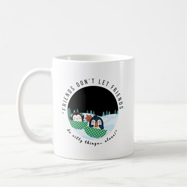 Caneca De Café “Double the trouble, twice the fun.” (Esquerda)