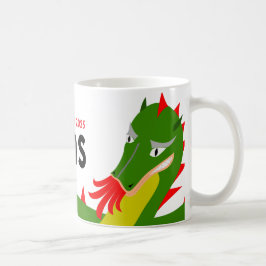 Caneca De Café Doudou 2025 dragão de Mons