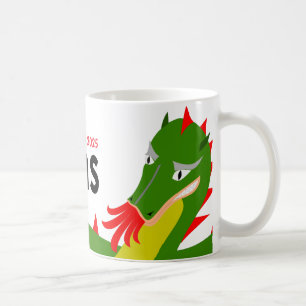 Caneca De Café Doudou 2025 dragão de Mons