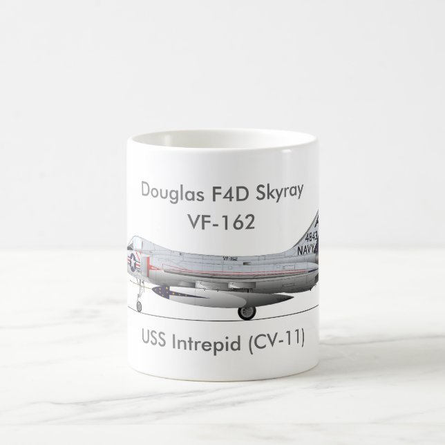Caneca De Café Douglas F4D Skyray (Centro)