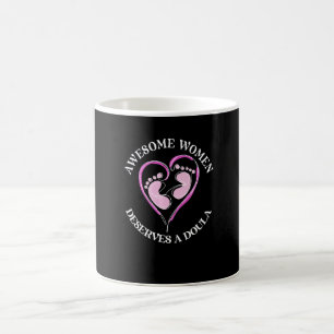 Caneca De Café Doula de Parto Orgulhosa Trabalhadora de Parto Sof