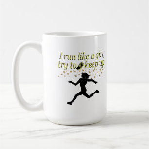 CANECA DE CAFÉ DOURADA EXECUÇÃO COMO UM CAMPIÃO DE CAMPEÃO E DESI
