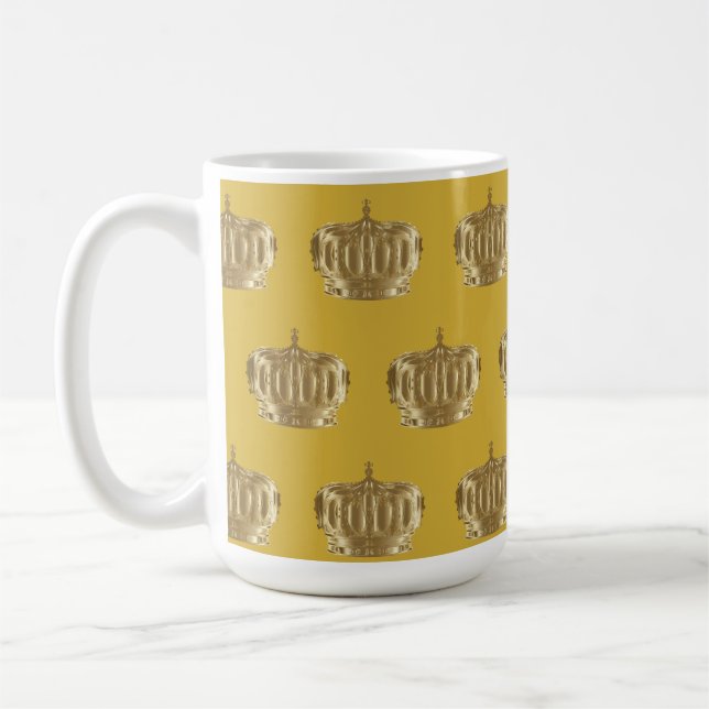 Caneca De Café Dourados Crowns (Esquerda)