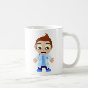 Caneca De Café Doutor Com Estetoscópio