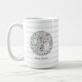 Caneca de Café Doutor em Fisioterapia DPT