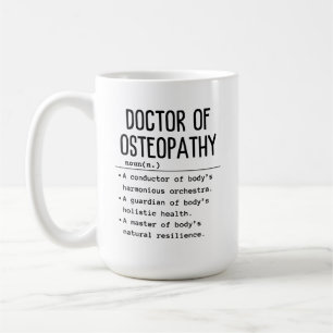 Caneca De Café Doutor em Osteopatia
