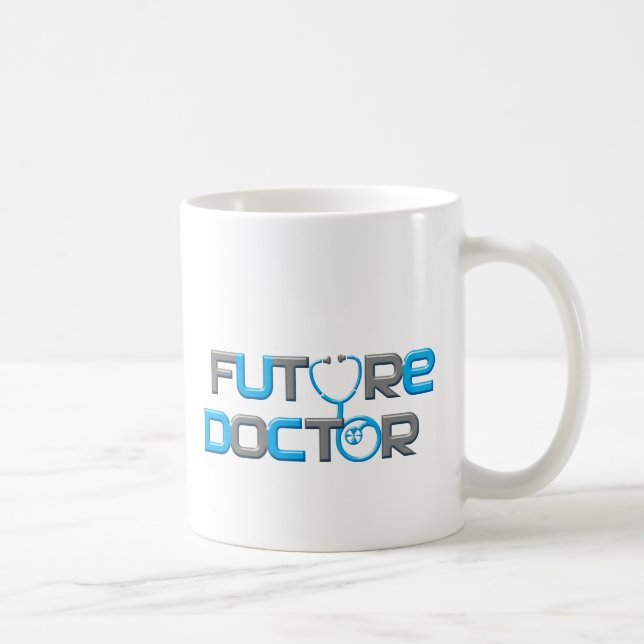 Caneca De Café Doutor futuro (Direita)