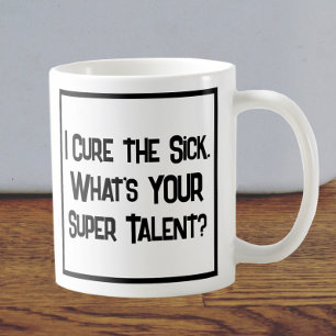 Caneca De Café Doutor Super Talento. Coffee Mug