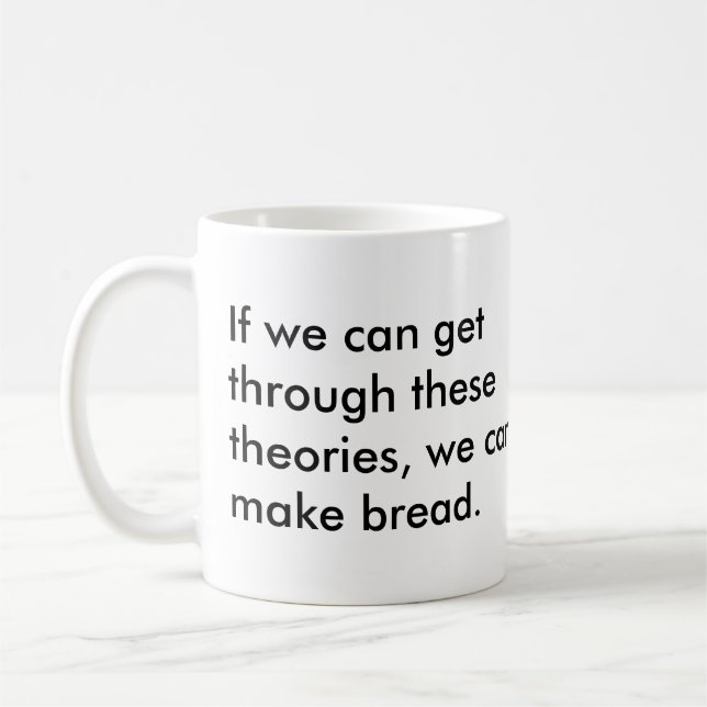 Caneca De Café Doutorandos fazem o melhor pão (Esquerda)