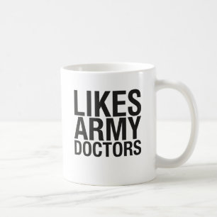 Caneca De Café Doutores do exército dos gostos de SHERLOCK