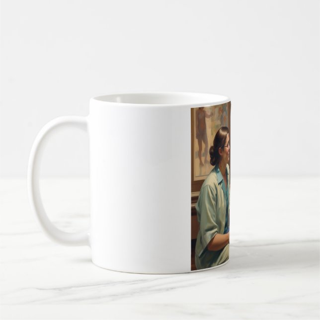 Caneca De Café Doutores Mug: Celebrar os Heróis que Curam (Esquerda)