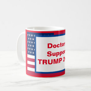 Caneca De Café Doutores suportam TRUMP 2024