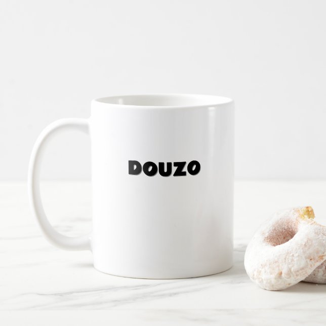 Caneca De Café DOUZO Coffee Mug (Com Donut)