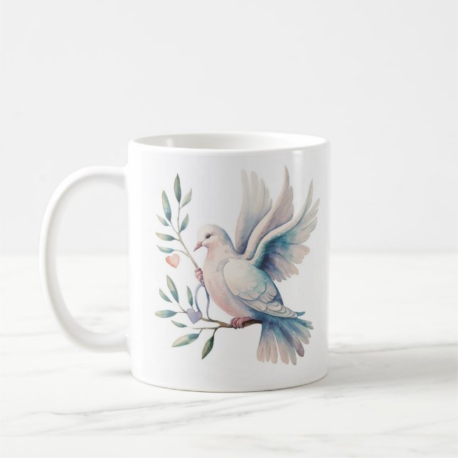 Caneca De Café Dove (Esquerda)