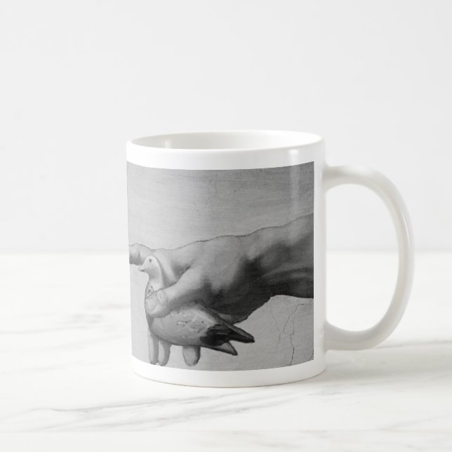 Caneca De Café Doveness divino (Direita)