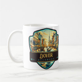 Caneca De Café Dover, Delaware | Antigo