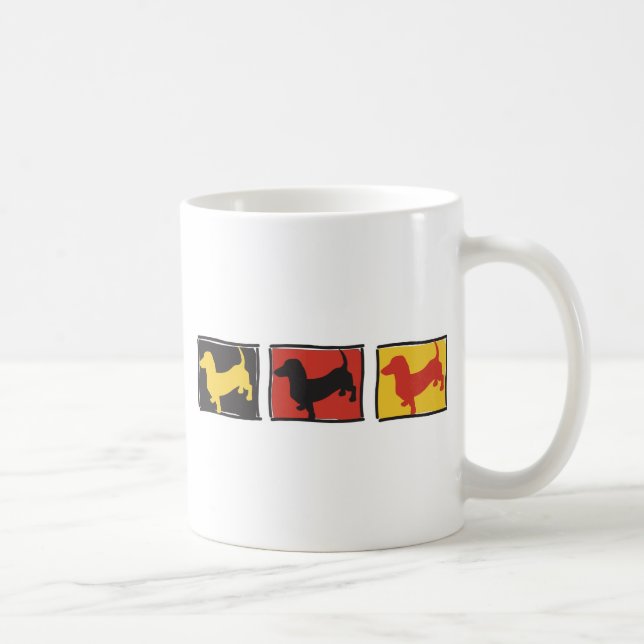 Caneca De Café Doxie-3-BOX (Direita)