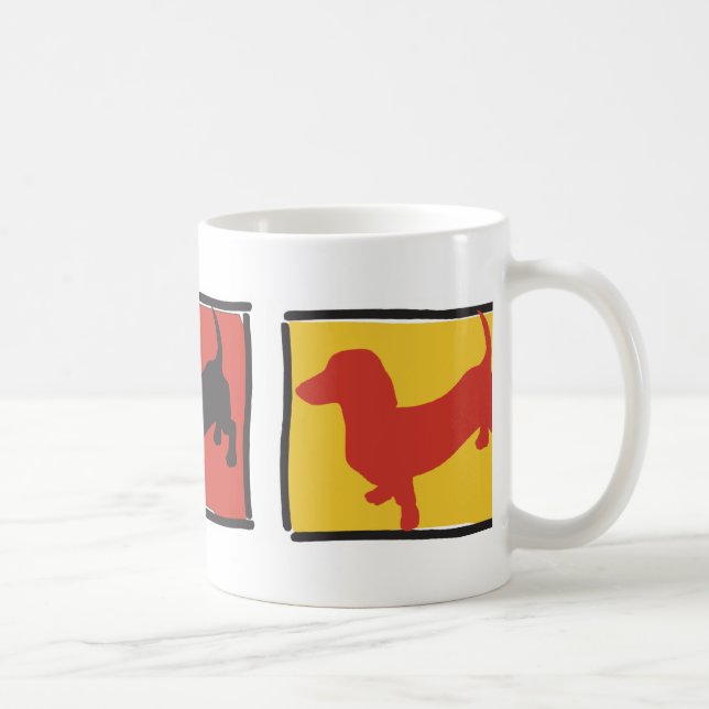 Caneca De Café Doxie-3-BOX (Direita)