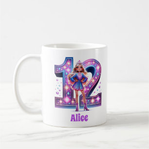 Caneca De Café Doze e emocionante: Celebração por Fome