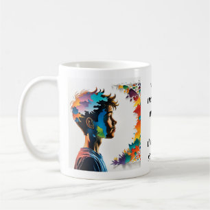 Caneca De Café Dr.Anders Osborne Ph.D. - Citação Positiva de ADHD