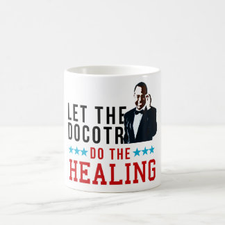 Caneca De Café Dr. Ben Carson - deixe o doutor fazer a cura