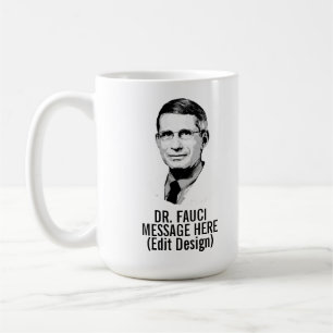 Caneca De Café DR. FAUCI personalizado