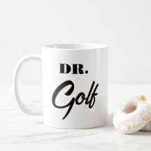 Dr. Golf Design Divertido para Amantes de Golfe
