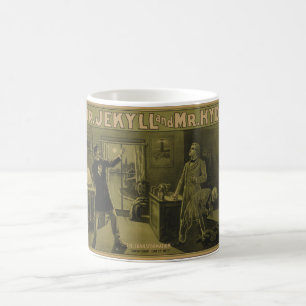 Caneca De Café Dr. Jekyll e Sr. Hyde Theatrical Poster 1880
