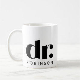 Caneca De Café dr. [Nome personalizado]