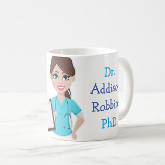 Caneca De Café Dr. Personalizado (Seu Nome) & (Confie em mim, sou