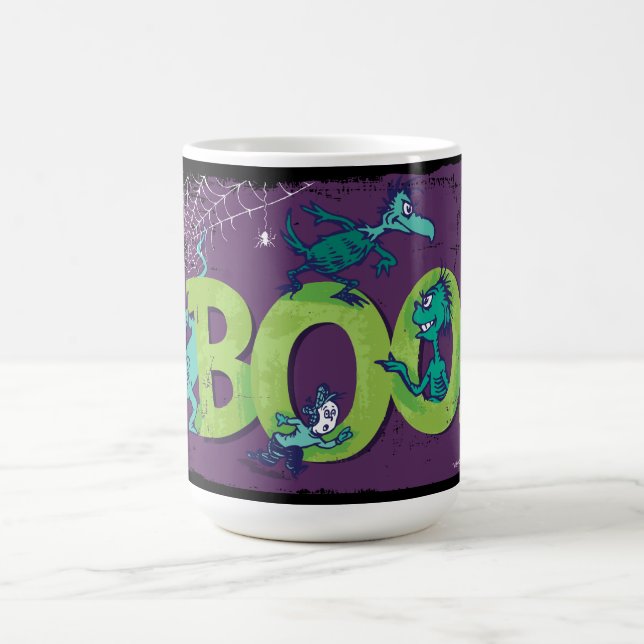 Caneca De Café Dr. Seuss | BOO! Gráfico de Halloween (Centro)