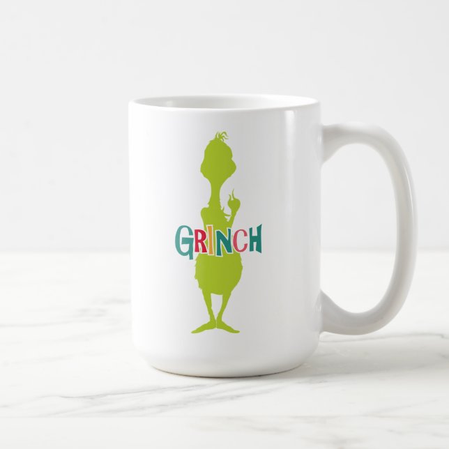 Caneca De Café Dr. Seuss | Estilheta Verde (Direita)