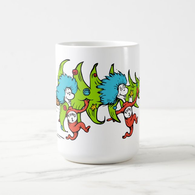 Caneca De Café Dr. Seuss | Grinch | Coisa Um Coisa Dois Natal (Centro)