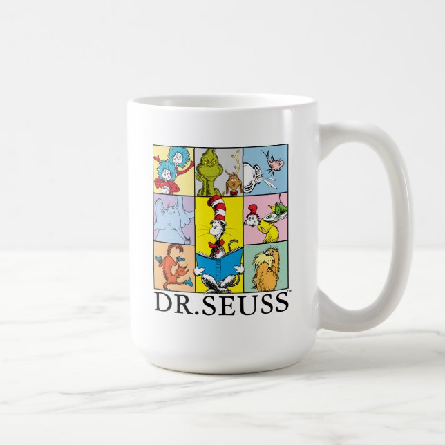 Caneca De Café Dr. Seuss | Histórias Gráfico (Direita)