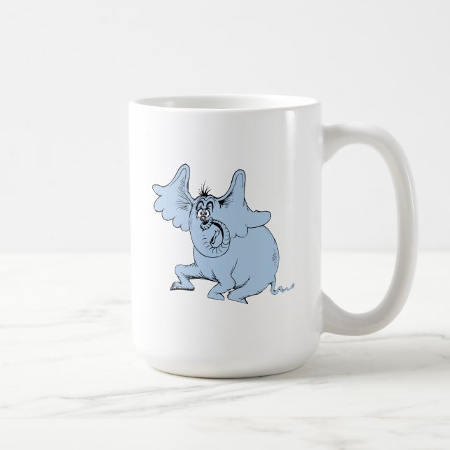 Caneca De Café Dr. Seuss | Horton e Speck de Poeira (Direita)