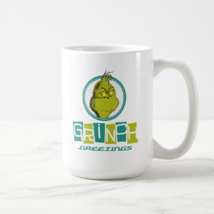 Caneca De Café Dr. Seuss Saudações do Grinch
