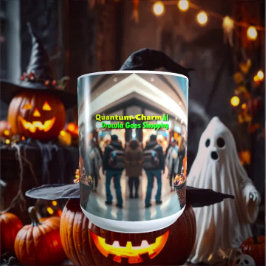 Caneca De Café Dracula Goes Shopping