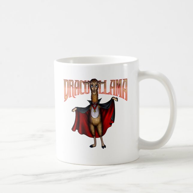 Caneca De Café Dracullama (Direita)