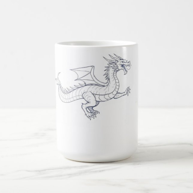 Caneca De Café Dragão (Centro)