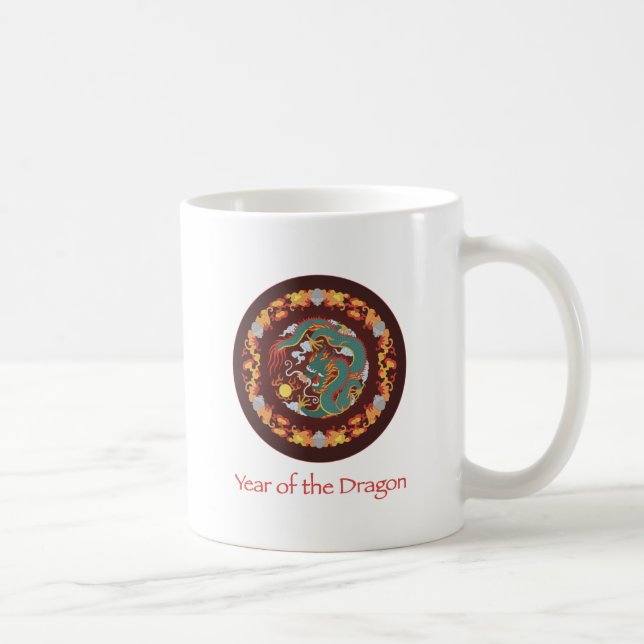 Caneca De Café Dragão (Direita)
