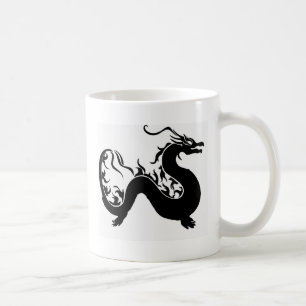 Caneca De Café Dragão Asiático