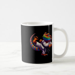 Caneca De Café Dragão Barbudo Alto Karate Samurai Ninj