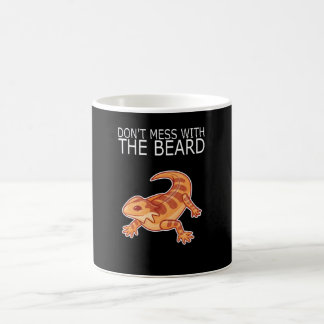 Caneca De Café Dragão barbudo não se mete com o Lagarto.