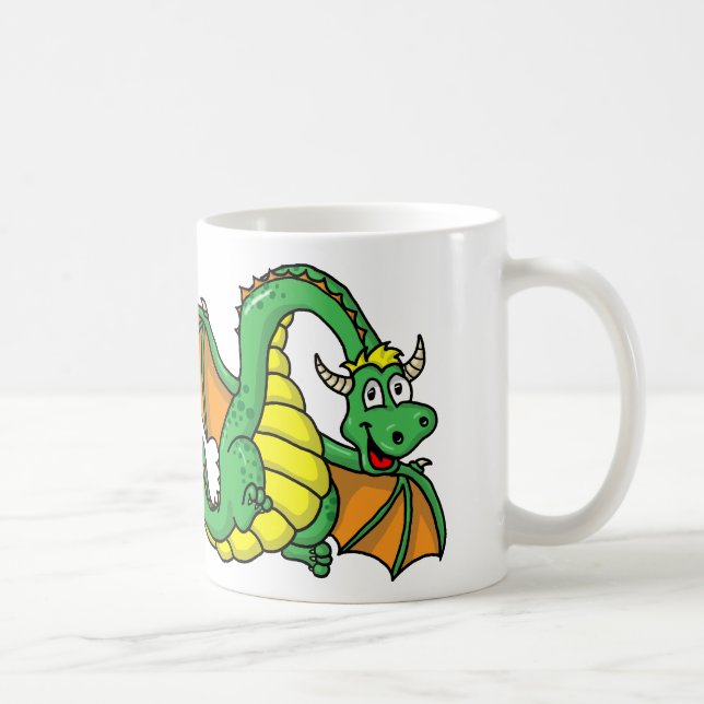 Caneca De Café Dragão bebê (Direita)
