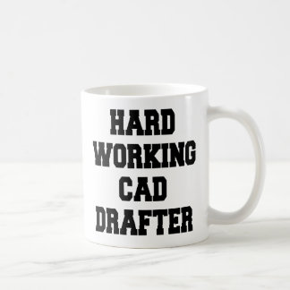 Caneca De Café Dragão CAD de Trabalho de duro